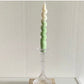 Ombre Spiral Taper Candle