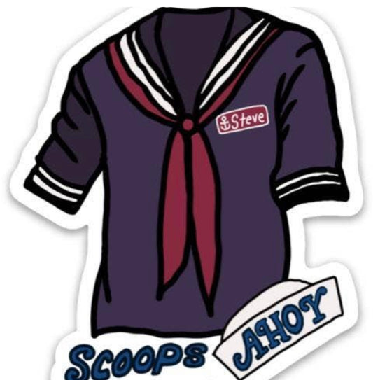 Stranger Things Edition: Scoops Ahoy! Sticker