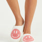 Happy Face Plush Slippers