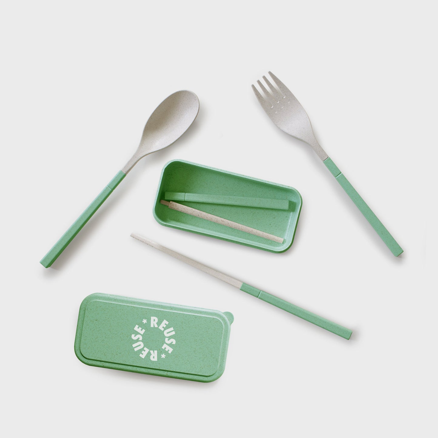 Snack Pack, Reusable Cutlery and Case