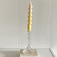 Ombre Spiral Taper Candle